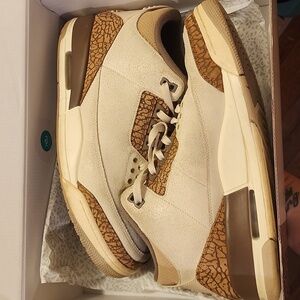 Jordan Cream and Brown Sneakers PALAMINO
